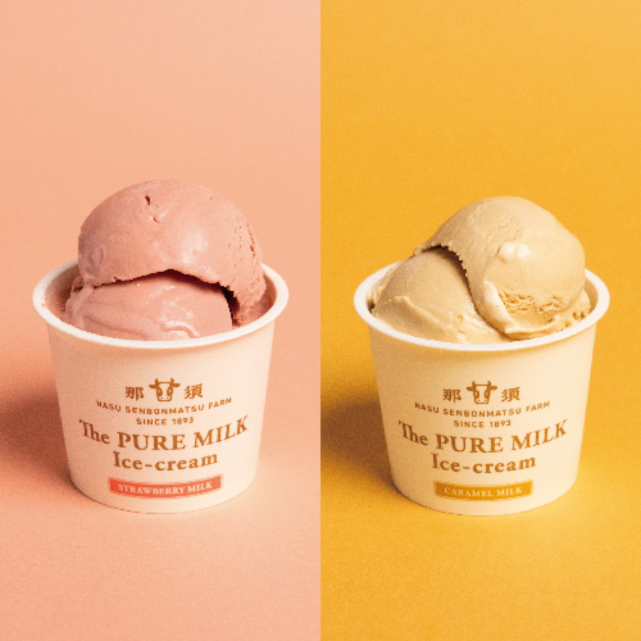 ＜那須　千本松牧場＞The PURE MILKアイスクリーム10個セット110ml/個×10個