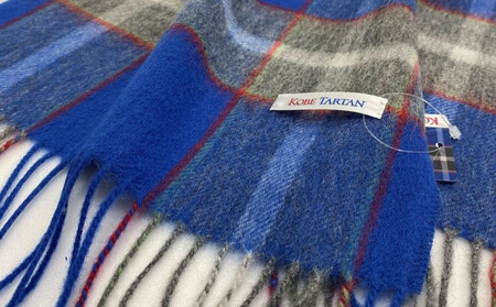 【神戸タータン】カシミヤストール