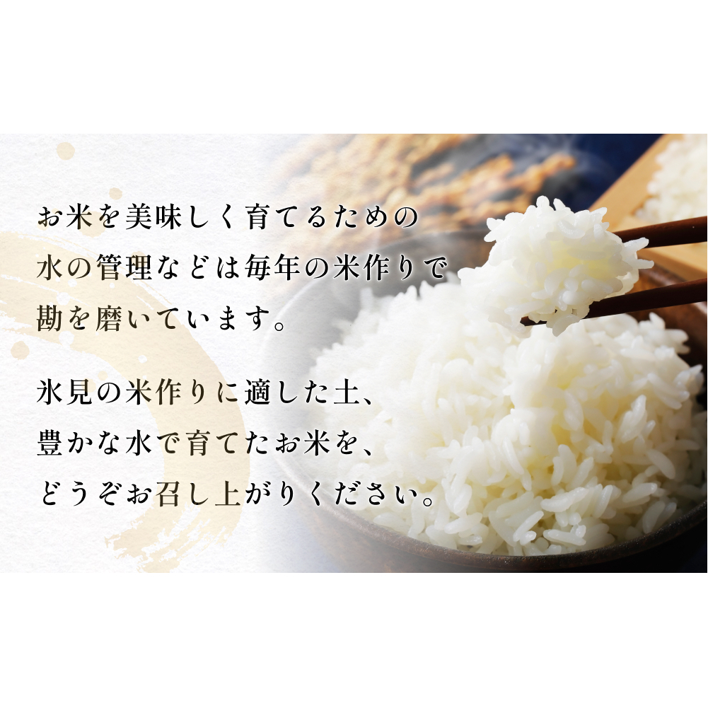 ＜先行予約＞富山県産 コシヒカリ 10kg 精米 ＜2025年9月中旬以降順次発送予定＞ 富山県 米 氷見市 コシヒカリ_イメージ3