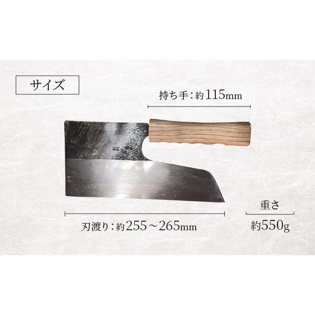 二代目「義正」の そば切り包丁 家庭用 キッチン用品 調理器具 キッチンアイテム 食卓 包丁