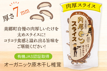 しいたけ 原木 肉厚 スライス 干し 椎茸 20g