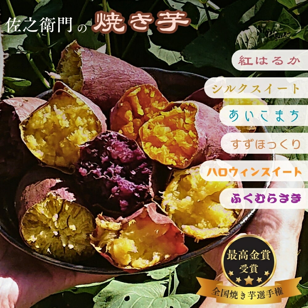 【ふるさと納税】米川農園 佐之衛門 の 焼き芋 食べ比べ 冷凍焼きいも やきいも 紅はるか シルクスイート ハロウィンスイート すずほっくり ふくむらさき あいこまち