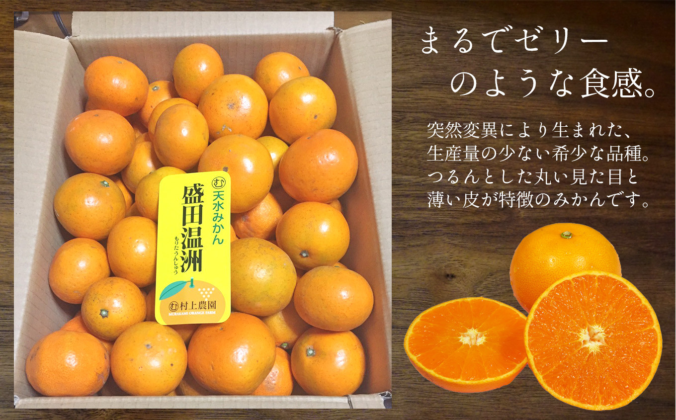 
            『 村上農園 』 盛田みかん 3kg | フルーツ 果物 くだもの 柑橘 柑橘類 ミカン みかん 熊本県 玉名市
          