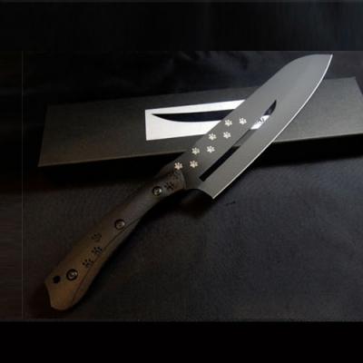 ふるさと納税 関市 H75-10 SABINYAIFE KITCHEN3【ブラックブレード】三徳包丁 ネコver |  | 02