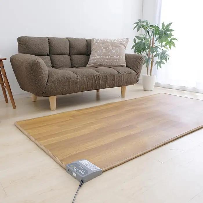 ホットカーペット 176×88cm はっ水加工 HCM-1809FL-M 木目 アイリスオーヤマ【お手入れ簡単 拭くだけ】