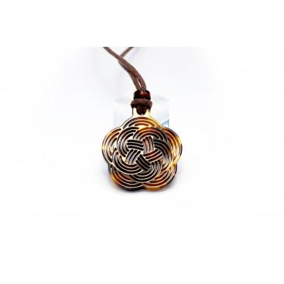 ふるさと納税 長崎市 【べっ甲】《Mizuhiki シリーズ》Azalea ペンダント |  | 03