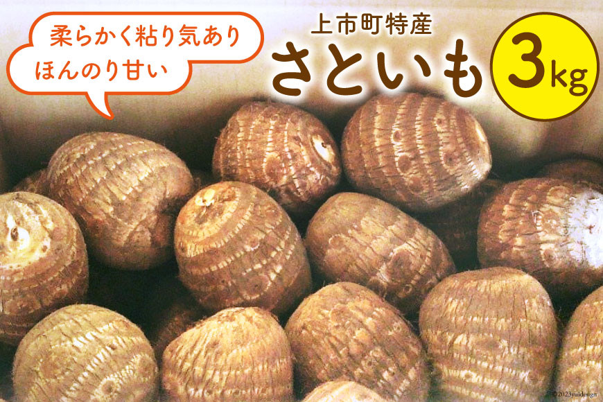 
                  上市町産 さといも 3kg [LINK&ROOTS 富山県 上市町 32280241-r6-01] 里芋 サトイモ 野菜 美味しい 特産品
                