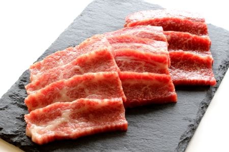 綾牛 焼肉 セット 450g バーベキュー 赤身 モモ バラ ロース A4A5等級 黒毛和牛 希少 牛肉 宮崎県 送料無料_A0013-017