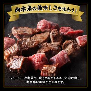 宮崎牛A5ランク赤身サイコロステーキ合計600ｇ【 肉 牛肉 国産 黒毛和牛 宮崎牛 A5 焼肉 サイコロステーキ ステーキ 宮崎県 川南町 】