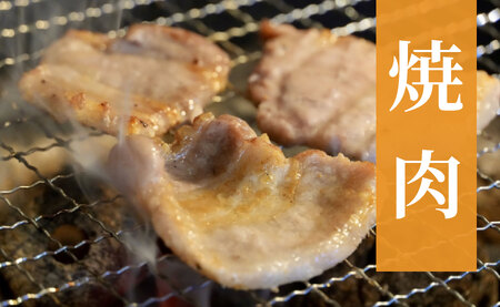 《定期便》長崎県産豚 バラ焼肉用 計1kg(500g×2)【6回お届け】