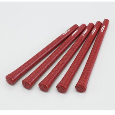 ふるさと納税 東大阪市 《バックラインなし/クラシックレッド/5本》TD50C　ゴルフ練習器具　エリートグリップ