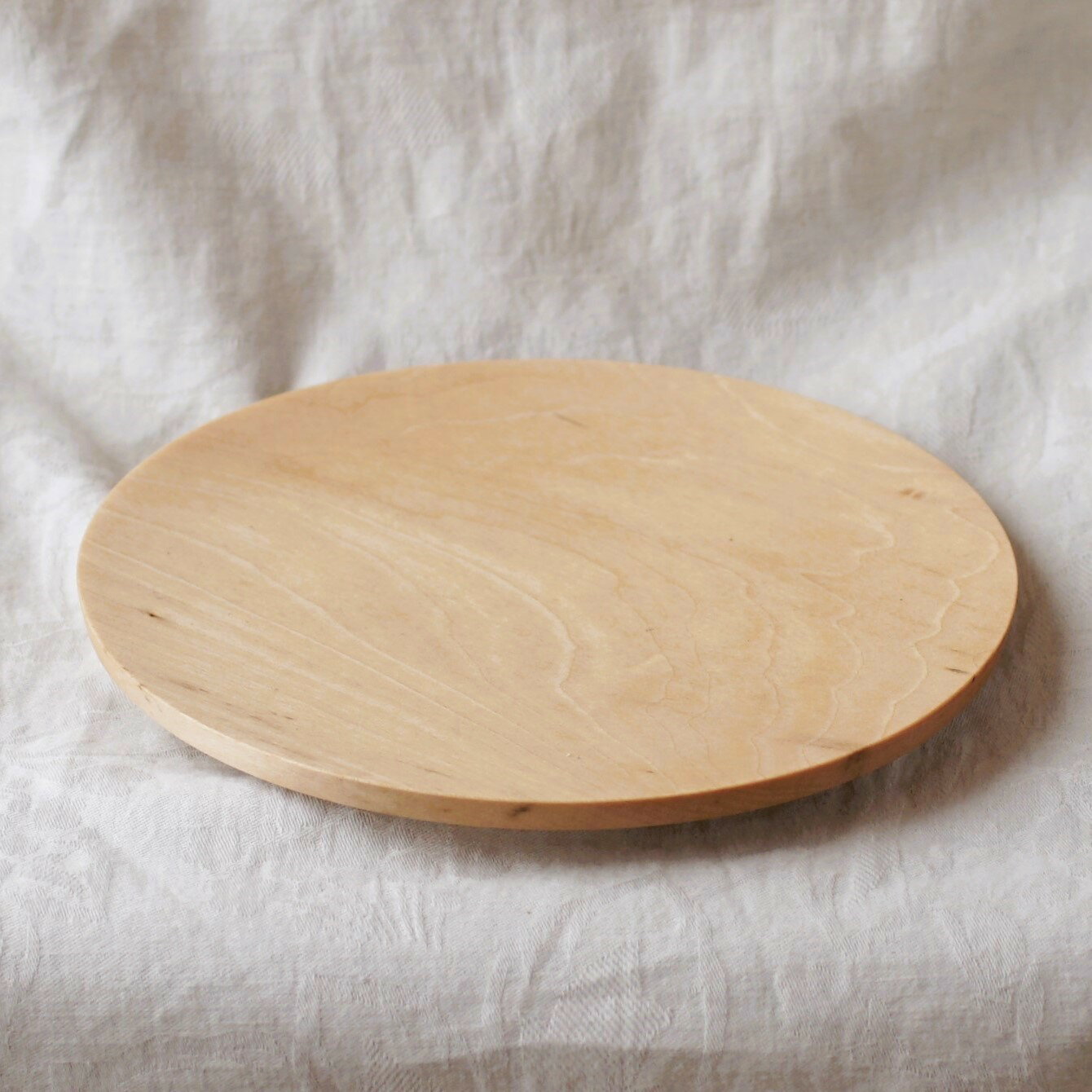 【ふるさと納税】丸皿 シナa（16cm）