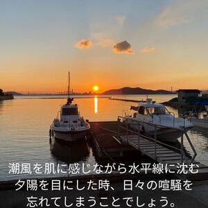 【瀬戸大橋を一望できる】サンセットクルーズ1時間チケット
