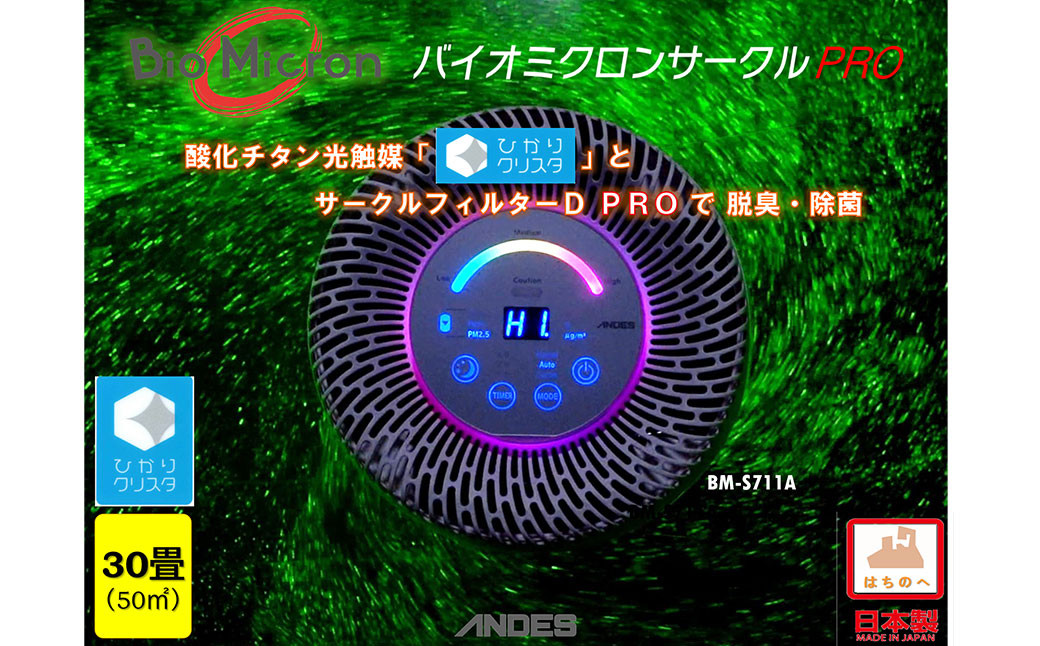 業務用空気清浄機 バイオミクロンサークルPRO
