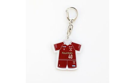 エリース豊島 2025 ユニホームアクリルキーホルダー キーホルダー 雑貨 スポーツ サッカー クラブチーム 豊島区 東京都