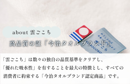 （今治タオルブランド認定）雲ごこちバスタオル １枚　グレー　今治タオル バスタオル [IC05170BT1GY]