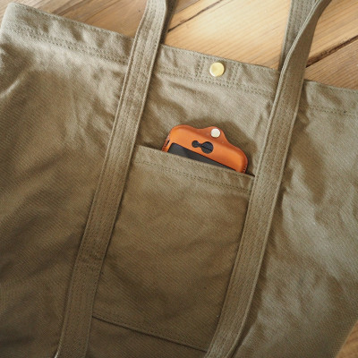 ラージウオッシャブルトート　クロ【1391092】