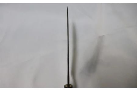 刀匠が丹精込めて仕上げた切味抜群　三徳包丁（刃渡155mm）　特製＜039-009_5＞