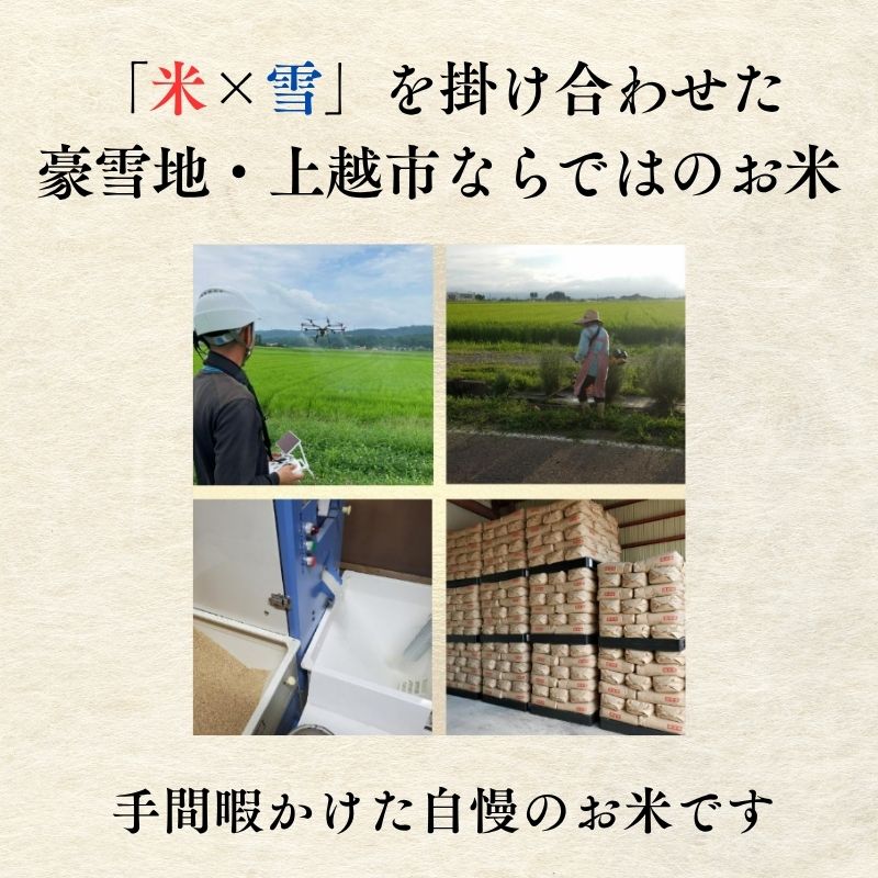 令和7年産 新潟県上越産米 にじのきらめき 5kg 雪中貯蔵米 精米 米ヴィレッジさんわ 雪むろ 雪室