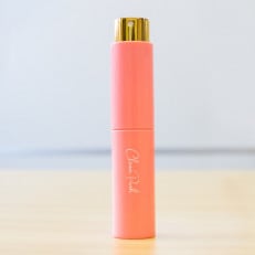 クリーンプッシュ キャップレス ハンディ除菌・消毒アルコールスプレー ローズピンク 8ml