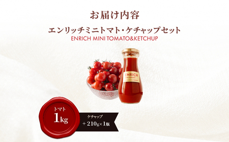 【先行予約】エンリッチミニトマト・ケチャップセット OSMN012