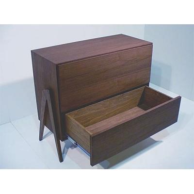 ふるさと納税 大川市 BoraChest ウォールナット材・オイルフィニッシュ(4段チェスト)mufactory |  | 03