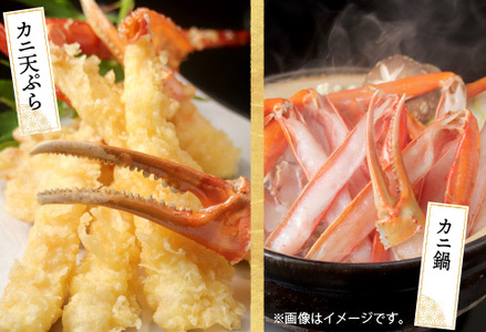 【越前産】【最新の冷凍技術】紅ずわいがに 脚棒のみ ハーフポーション（半むき身）1.8kg　魚 海鮮