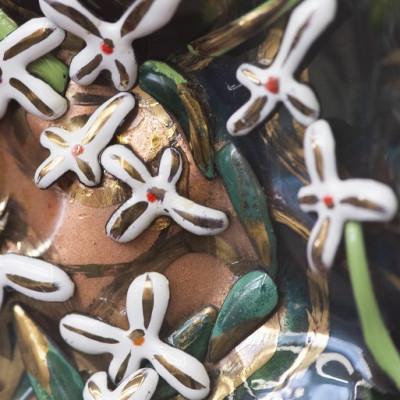 ふるさと納税 太田市 【七宝工芸家　中島たか子】絵画七宝　花とあそぶ |  | 03