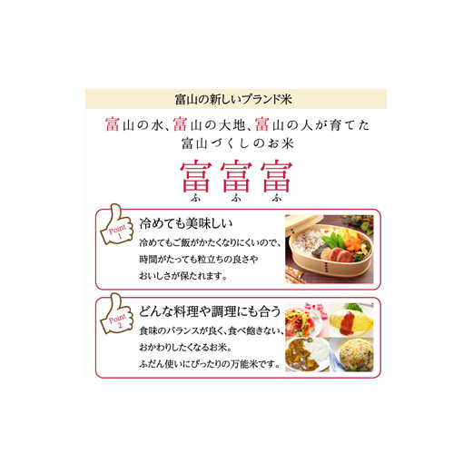 ≪先行予約≫富山県ブランド米 富富富 10kg 無洗米 陽咲玲 富山県 立山町 F6T-835_イメージ2