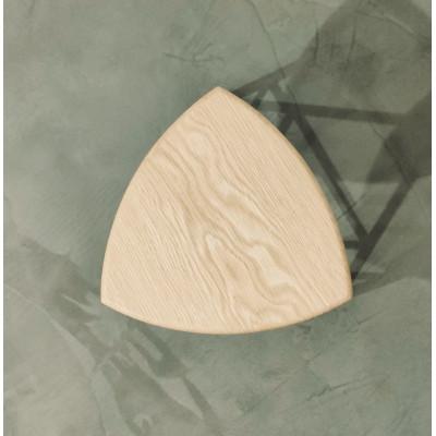 ふるさと納税 和泉市 三角スツール【L】ナチュラル(オーク+無垢アイアン)ハイスツール |  | 02