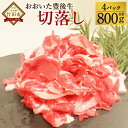 【ふるさと納税】おおいた豊後牛 切落し 800g 小分けパック 小分け (200g×4パック) お肉 牛肉 和牛 切り落とし 冷凍 九州産 国産 送料無料