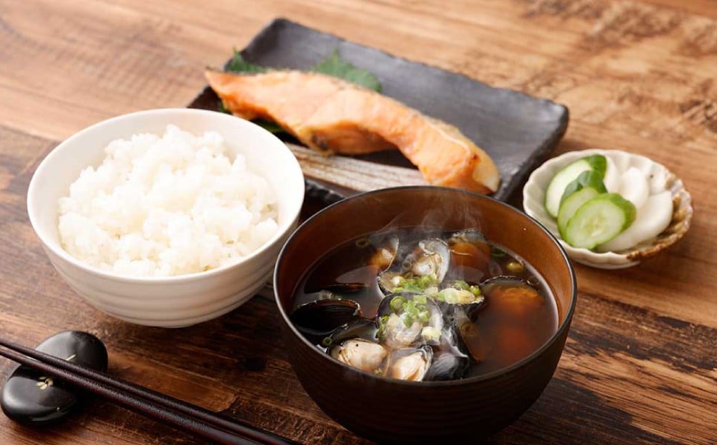 伝承桑名河口しじみ赤だし味噌汁 6食入り