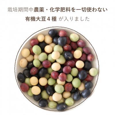 ふるさと納税 瑞穂町 オーガニック酵素玄米|4色大豆タイプ×12袋セット|長期保存可能、防災食・備蓄用に|栄養豊富なご飯 |  | 01