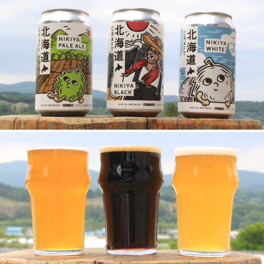 ＜NIKIYA BREWERY＞オリジナルクラフトビール3本セット