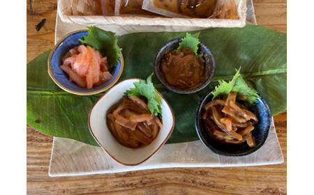 いかの塩辛4種 計8枚【王様の塩辛 焼きわた ゆず 極みわた めんたいこ 珍味 お取り寄せ 御中元 お中元 お歳暮 父の日 母の日 贈り物 日本酒 焼酎】【ふるさと納税】【神奈川県小田原市】