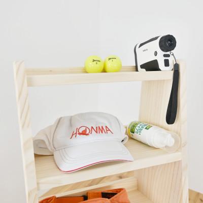 ふるさと納税 横手市 WOODWORKS　ヘッドカバー&マルチラック　【本体カラー:ナチュラル】 |  | 02