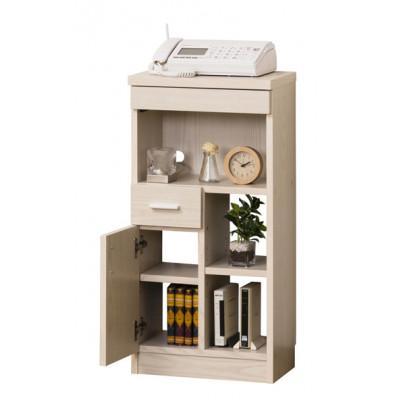 ふるさと納税 海南市 NEWルーター収納40　白木目