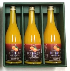 「糖度12度以上【マルチ栽培みかんストレートジュース6本】720ml（3本入り ×2箱）化粧箱