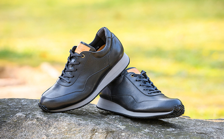 ゴラックジャパンメイド馬革シューズGLK2002（ブラック） ファッション 靴 革製品 革靴  26.0cm