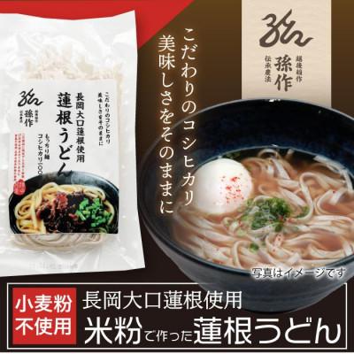 ふるさと納税 刈羽村 米粉麺 うどん グルテンフリー 128g×6食パック