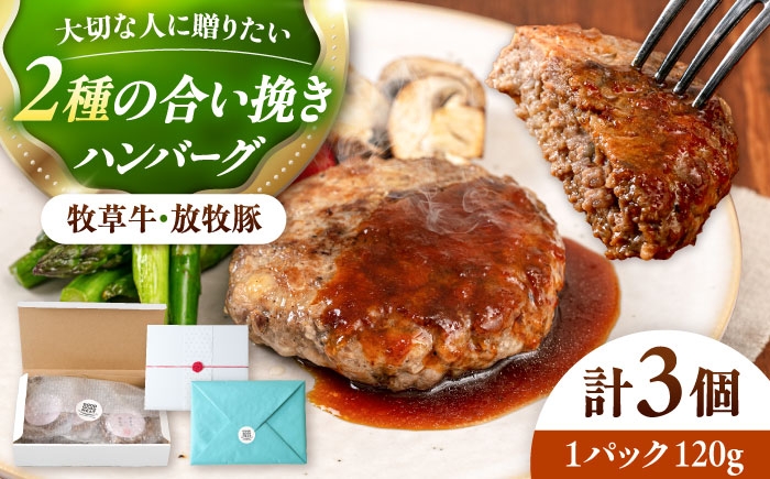 
                  【牧草牛×放牧豚】ハンバーグ 3個 《厚真町》【GOODGOOD株式会社】 ハンバーグ ギフト 牛肉 豚肉 ジビエ 小分け 冷凍配送 贈り物 プレゼント 北海道 [AXBP013]
                