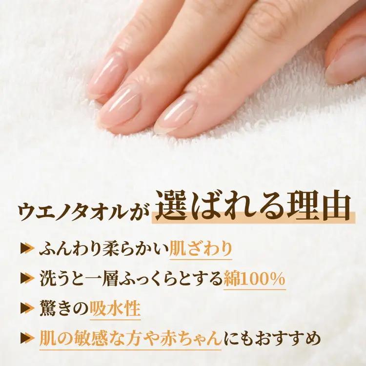 吸水力と肌触りが自慢のデイリーユースフェイスタオル 10枚(同色)セット ［4776］