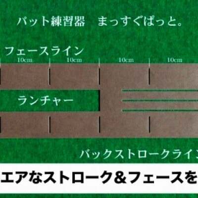 ゴルフ練習用・最高速EXPERTパターマット182cm×4ｍと練習用具（パターマット工房 PROゴルフショップ製）＜高知市共通返礼品＞_イメージ5