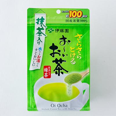 ふるさと納税 湖西市 さらさらとける お〜いお茶抹茶入り緑茶 80g×6袋 |  | 01