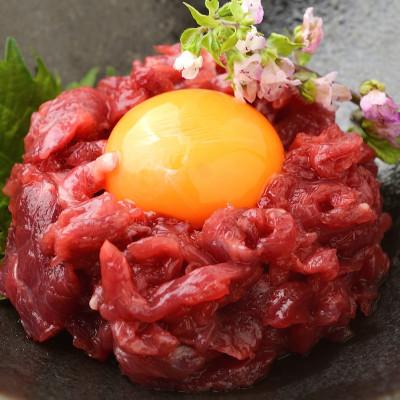 ふるさと納税 合志市 【毎月定期便】馬刺しユッケ10個セット(50g×10)(合志市)全12回
