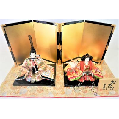 ふるさと納税 小野市 雛人形　京九番親王「優美華紋」オリジナル金襴敷　No.9-OH |  | 03