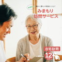 【ふるさと納税】郵便局のみまもり訪問サービス(12か月コース)　【11246-0128】