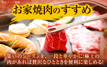 【6回定期便】長崎和牛 バラカルビ 焼肉用 600g / 牛肉 ぎゅうにく 肉 和牛 国産牛 焼き肉 やきにく&nbsp;/ 諫早市 / 西日本フード株式会社[AHAV032]