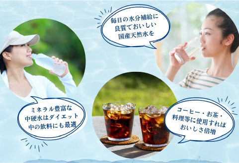 【定期便・霧島連山天然水６か月コース】ミネラルたっぷり霧島のおいしい水 ２L×６本×６か月 計36本（国産 ナチュラルウォーター ミネラルウォーター 天然水 水 中硬水 シリカ 美容 人気 霧島 宮崎