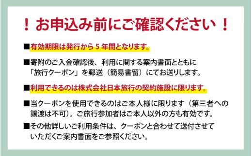 【福井県あわら市】 日本旅行 地域限定旅行クーポン【300,000円分】 ／ 旅行 宿泊 旅館 ホテル 宿泊券 チケット 北陸新幹線 観光 あわら温泉 北陸 福井県 あわら市 [aw095-w001]